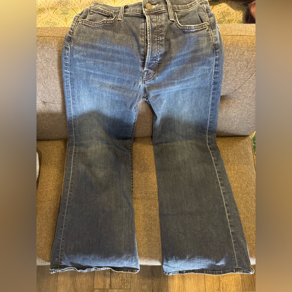 Mother The Tomcat Roller Sneak Denim Jeans